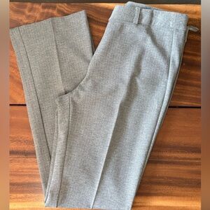 Dress Pants - Amanda & Chelsea Women’s Dress Pants in Light Gray Pin Stripe